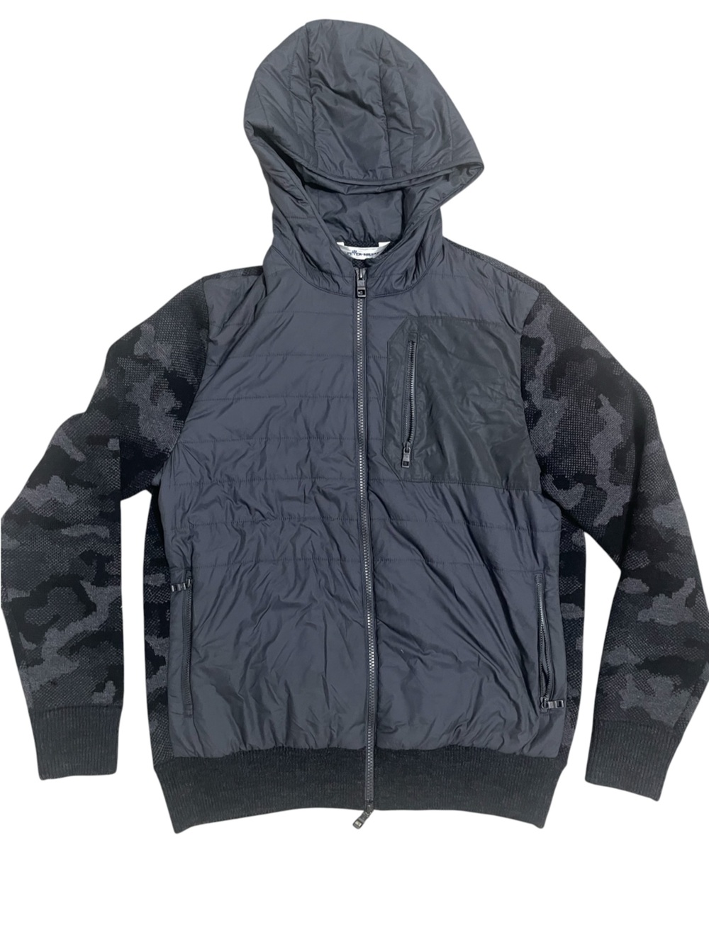 Peter Millar Jacket Crown Crafted Apres Ski Wool Camo Water Wind Resistant Men L